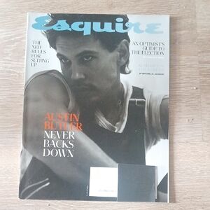 Esquire Magazine with Austin Butler March 2024 English Collectible Stylish